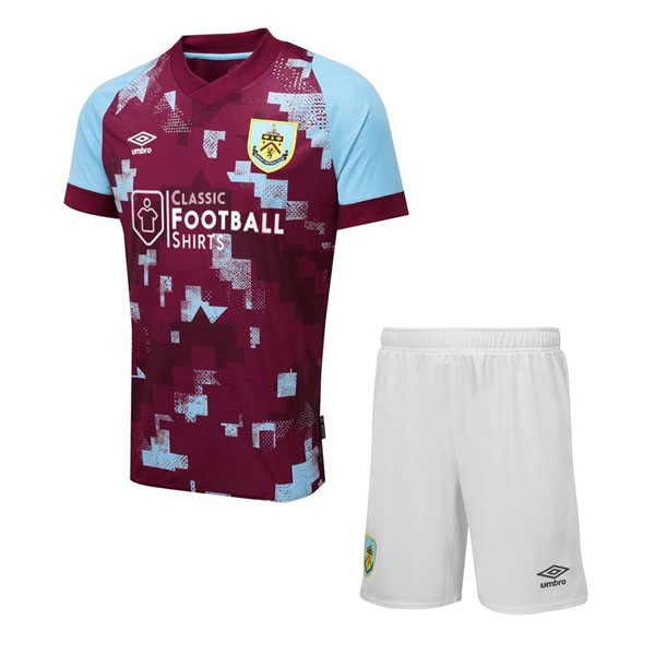 Camiseta Burnley Replica Primera Ropa Niño 2022/23